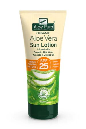 Optima Aloe Vera Sun Lotion SPF 25 200ml